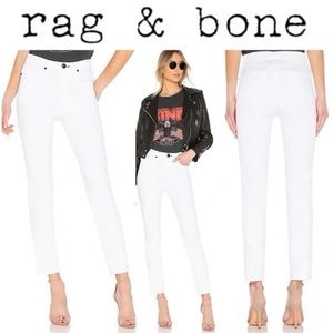 Rag & Bone White Cigarette Straight leg Jeans NWT Size 27